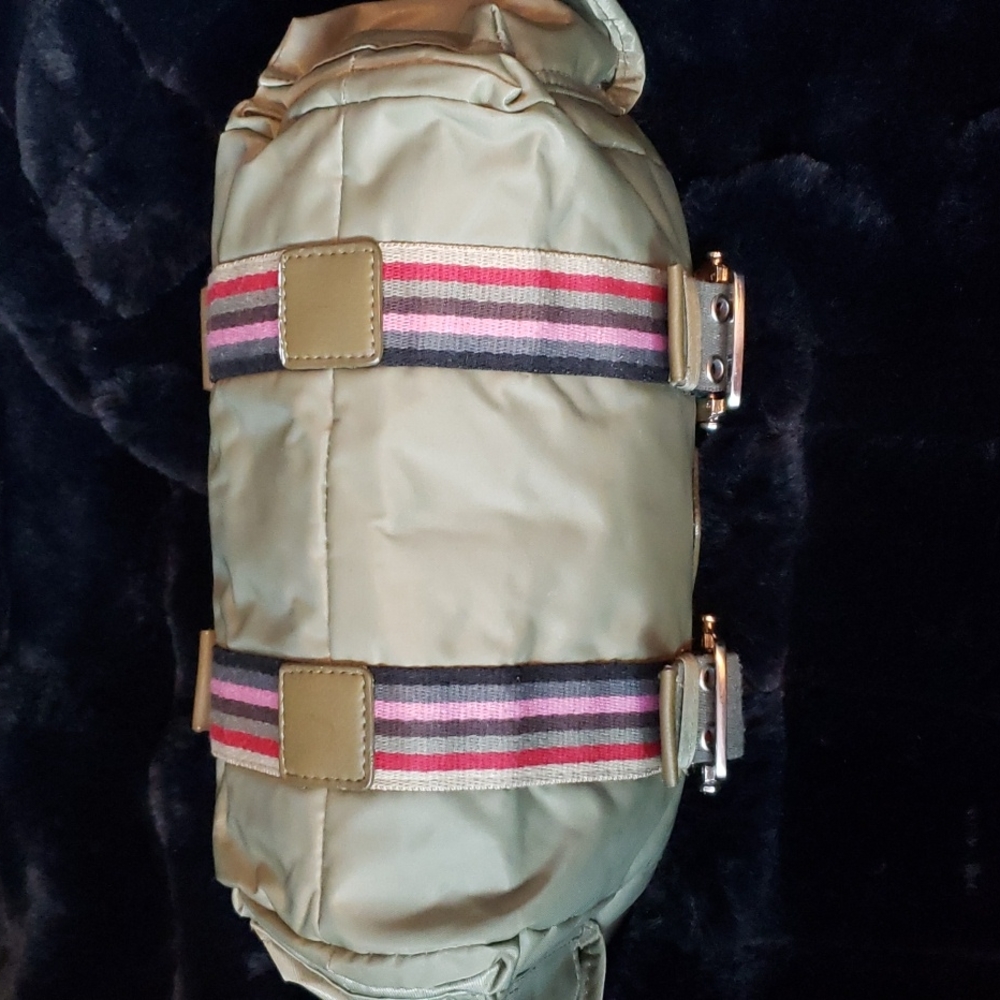Guang Tong Army Green Nylon Purse Bag - Picture 4 of 9